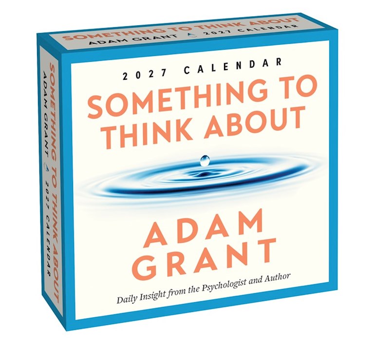 Adam Grant Something To Think About 2027 Box Calendar