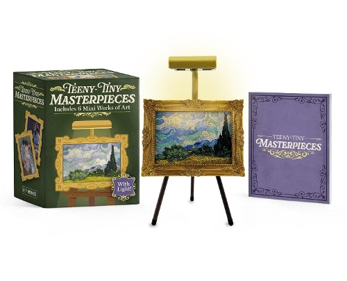 Teeny-Tiny Masterpieces: Includes 6 Mini Works of Art