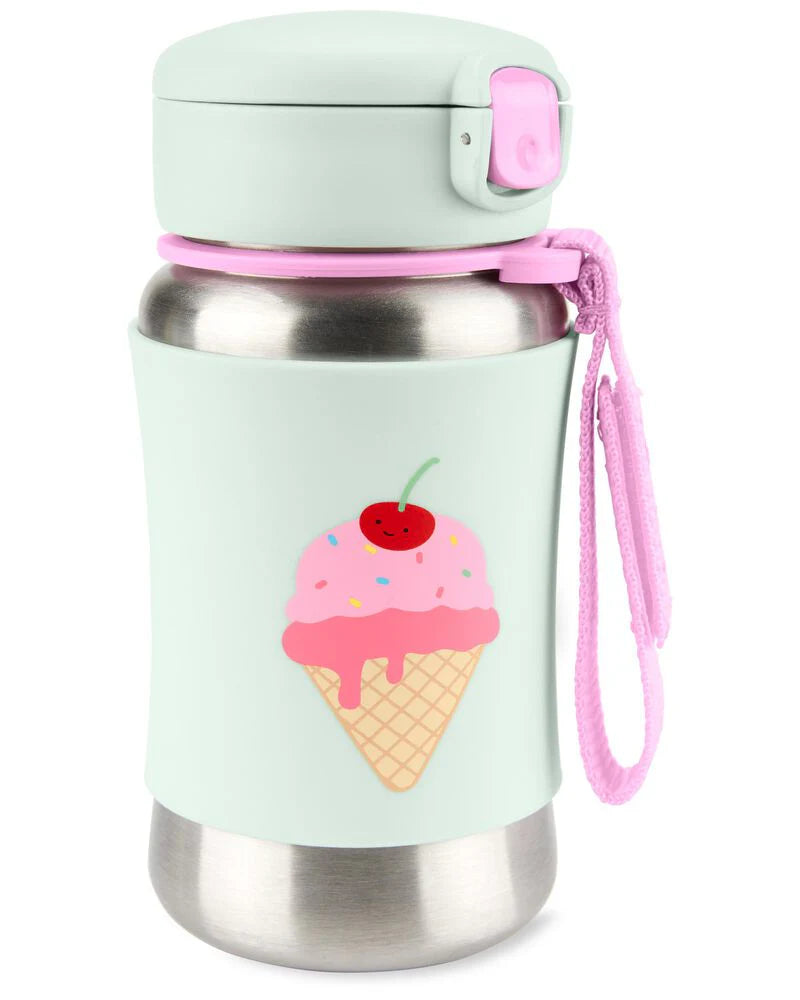 Ice Cream Stainless Steel Straw Bottle | Bookazine HK