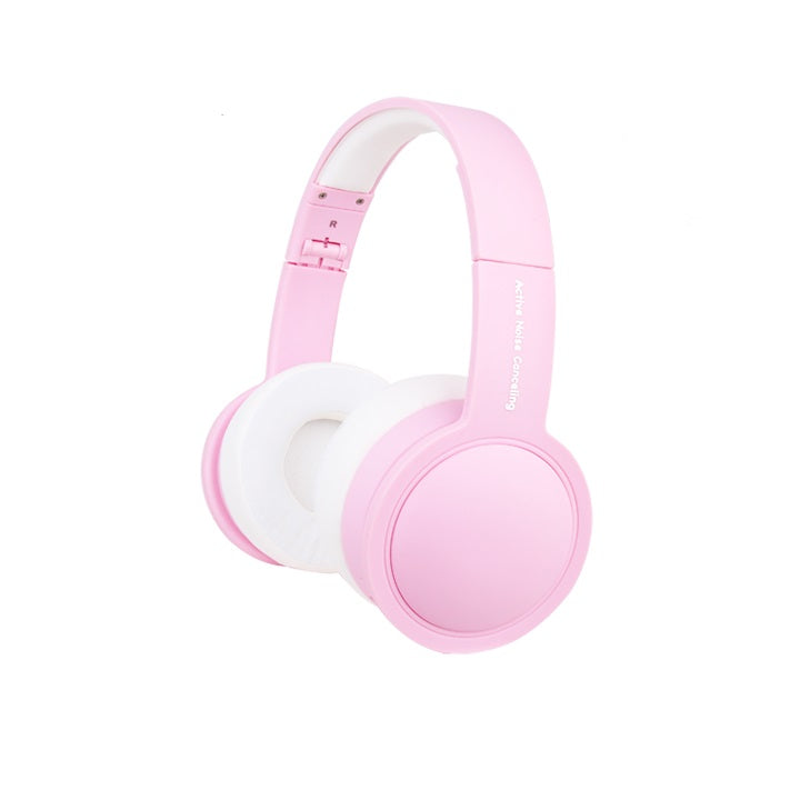 Pink Wireless Active Noise Canceling Kids Headphones | Bookazine HK