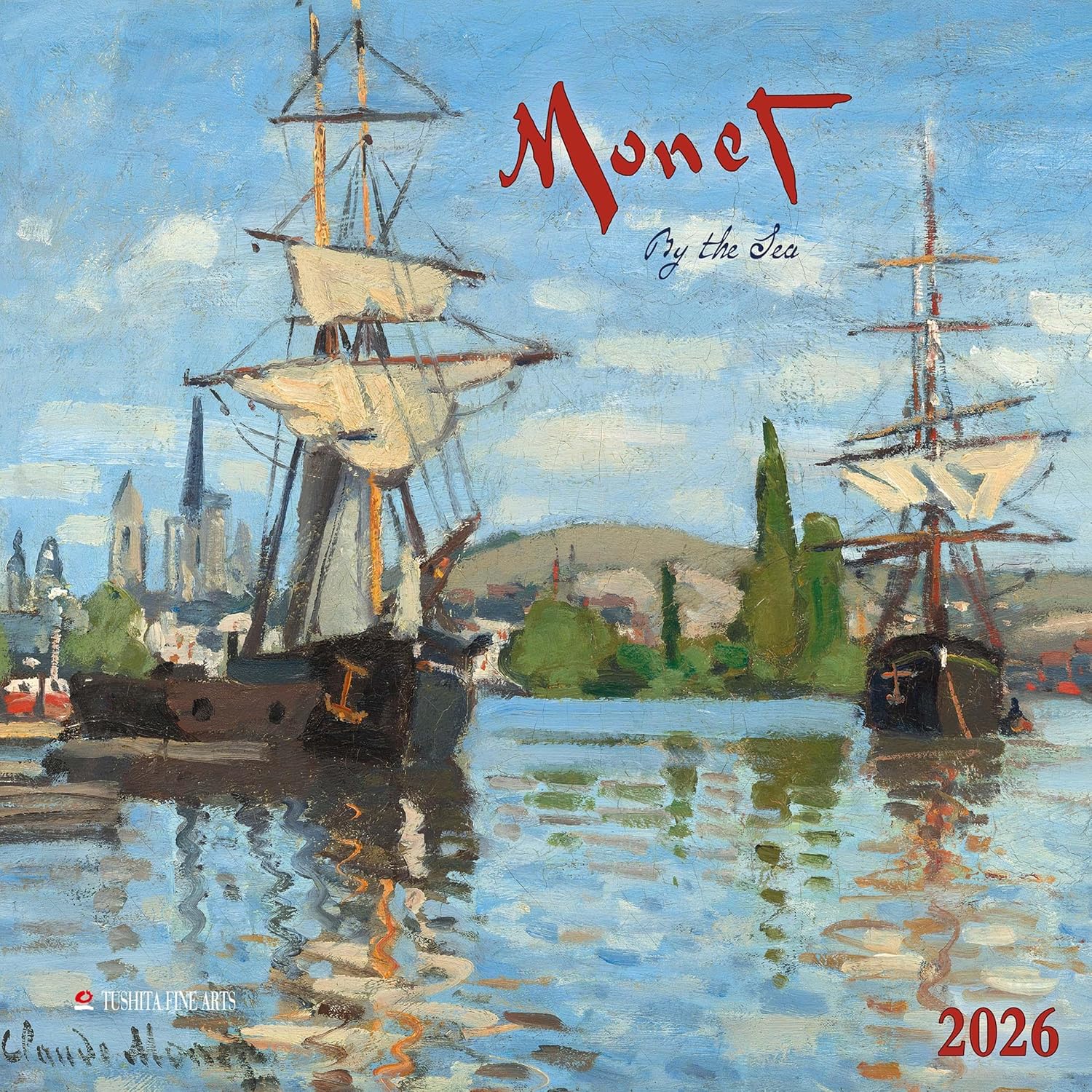 Claude Monet By The Sea Wall Calendar 2026 | Bookazine HK