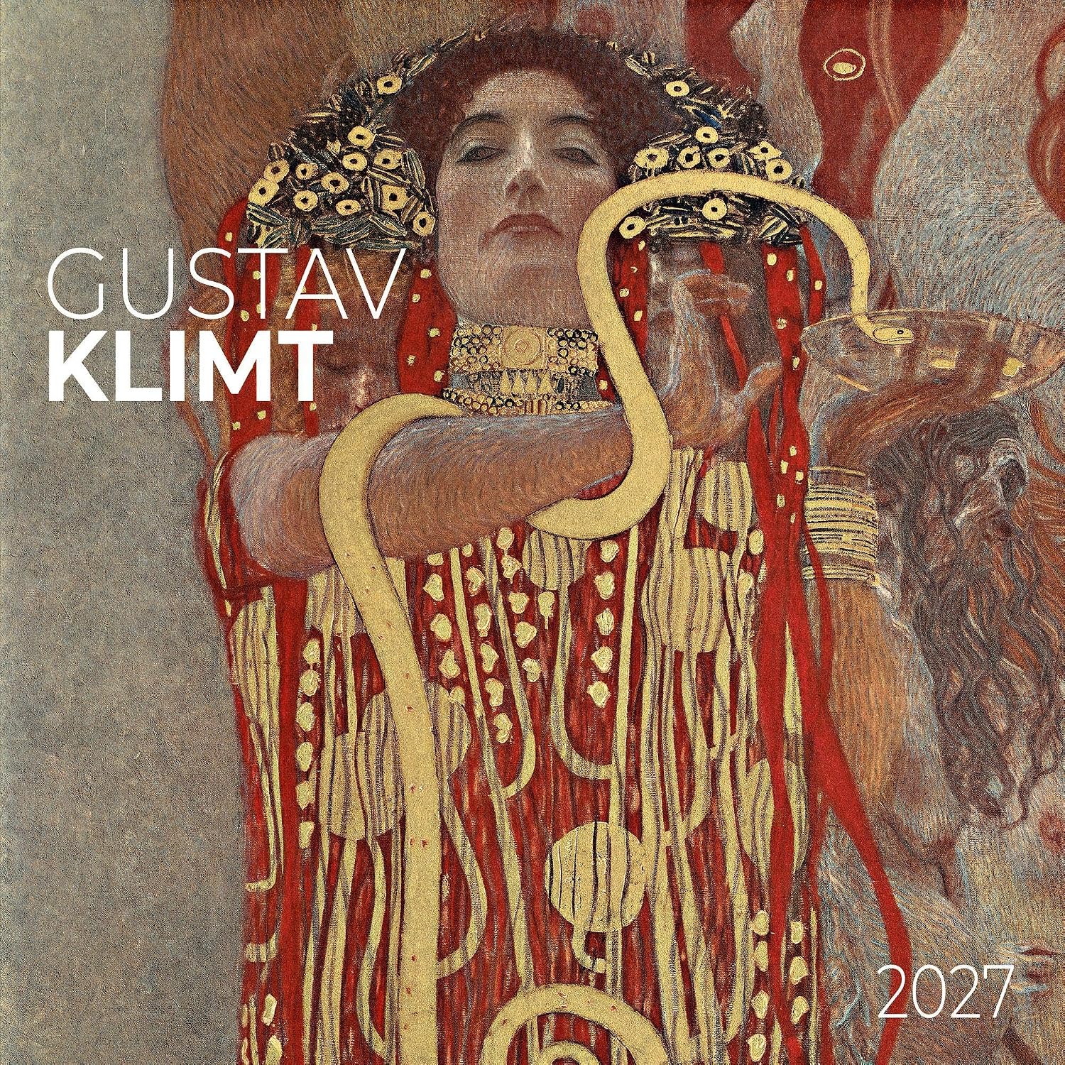 Gustav Klimt Wall Calendar With Poster 2027