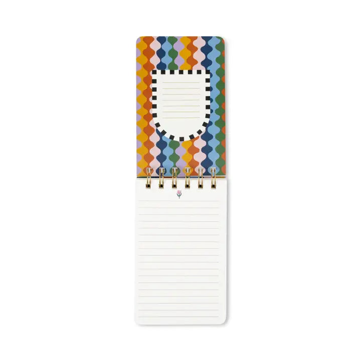 A Dopo Twin Wire Notepad - Blue Cheetahs | Bookazine HK