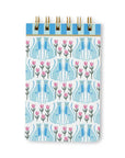 A Dopo Twin Wire Notepad - Blue Cheetahs | Bookazine HK