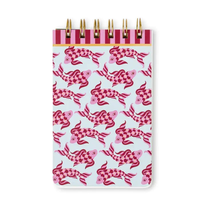 A Dopo Twin Wire Notepad - Koi Fish | Bookazine HK