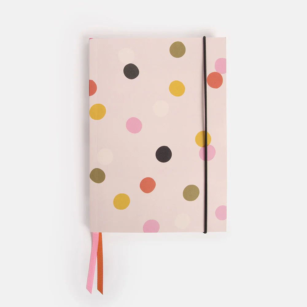 Pink Dotty A5 Soft Cover Notebook | Bookazine HK