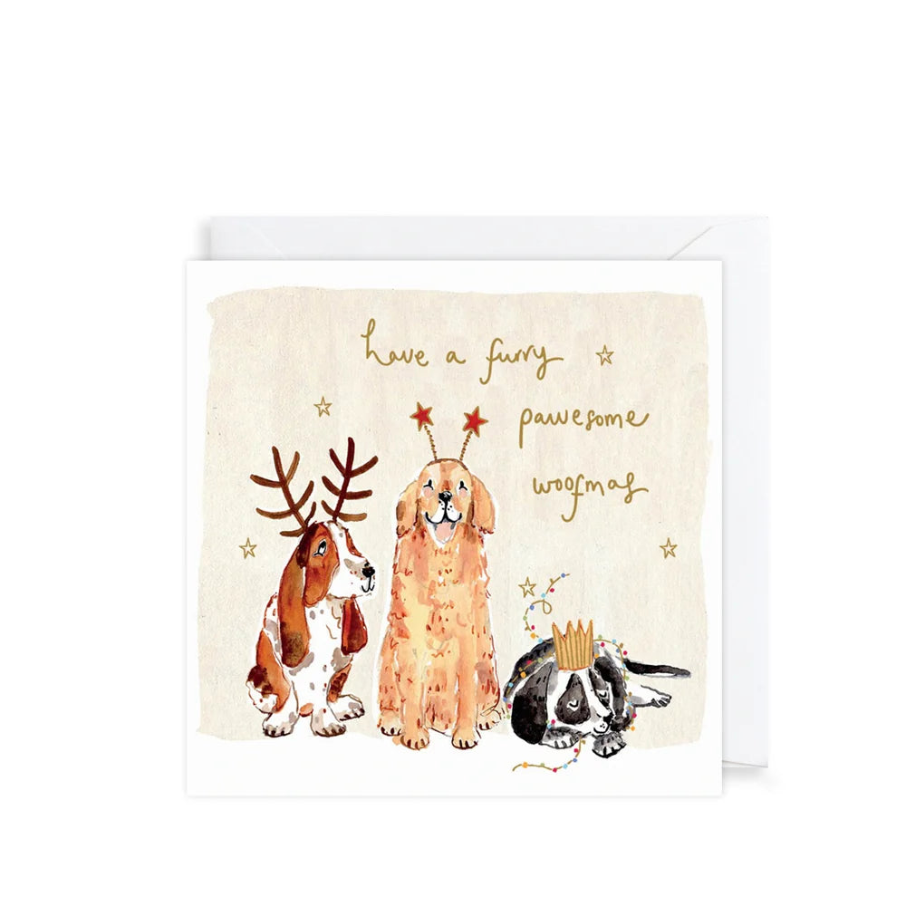 Christmas Cards Pets Cats Dogs 10 Pack