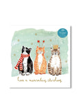 Christmas Cards Pets Cats Dogs 10 Pack