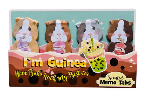 Boba Guinea Pig Scented Memo Tabs | Bookazine HK