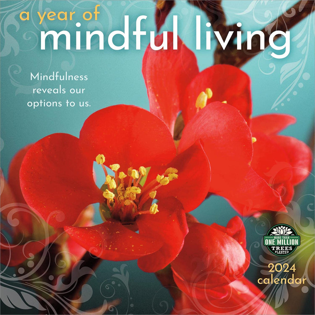 A Year Of Mindful Living 2024 Wall Calendar Bookazine HK