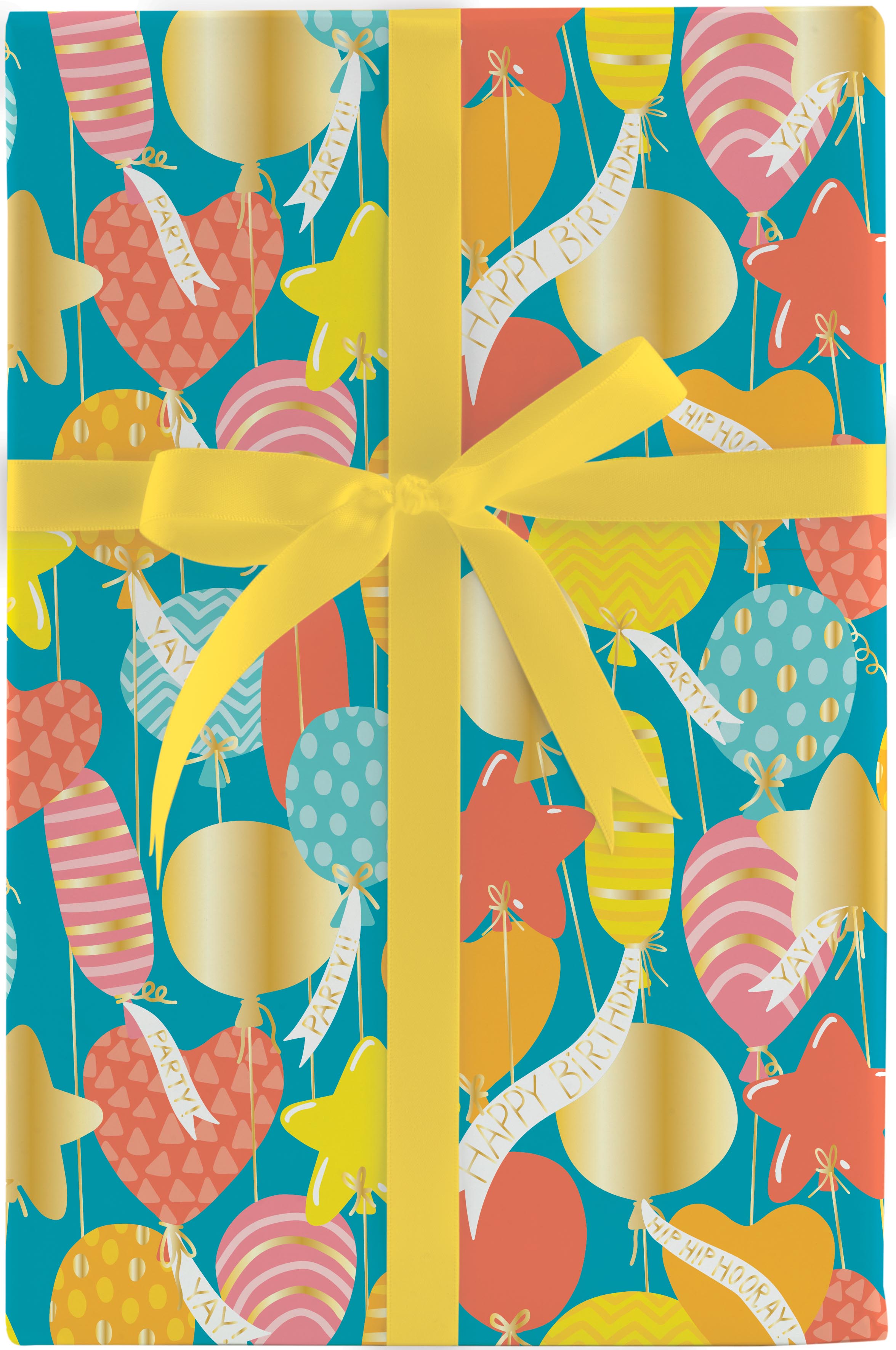Big Fun Balloons Foil Gift Wrap 5ft | Bookazine HK