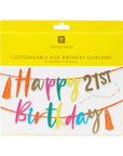 Birthday Brights Personalised Garland 3M | Bookazine HK