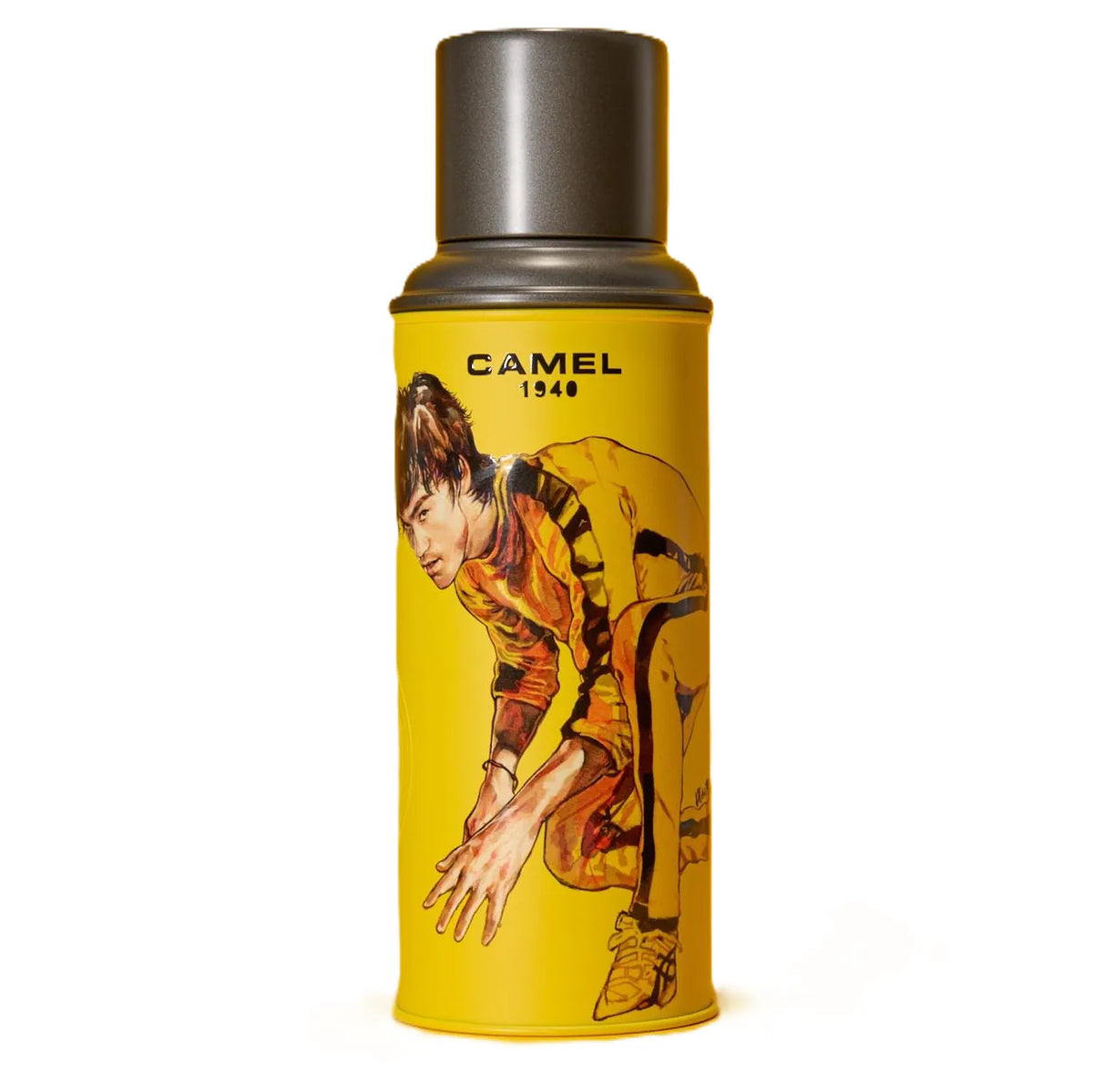 Glass Vacuum Flask - Bruce Lee 85Th Year Memorial Edition 450Ml