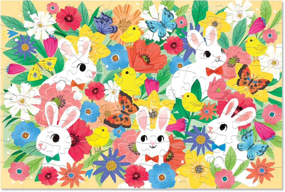 Bunny Fuzzy Puzzle 100 Pcs