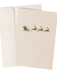 Santa Sleigh La Petite Noel Holiday Boxed Card Pack Of 15 | Bookazine HK