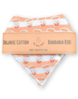 Organic Cotton Bandana Bibs 2pcs Set (Milk Tea + Egg Tart) | Bookazine HK