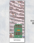 Hand-Drawn Bookmark: Monster Building With Tram | Bookazine HK