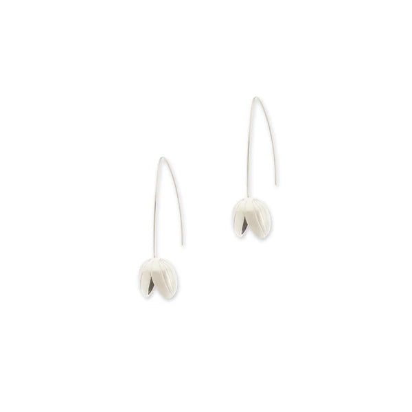 Breaking Ground Threader Earring Silver | Bookazine HK