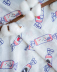 Bunny Candy Organic Swaddle Blanket | Bookazine HK