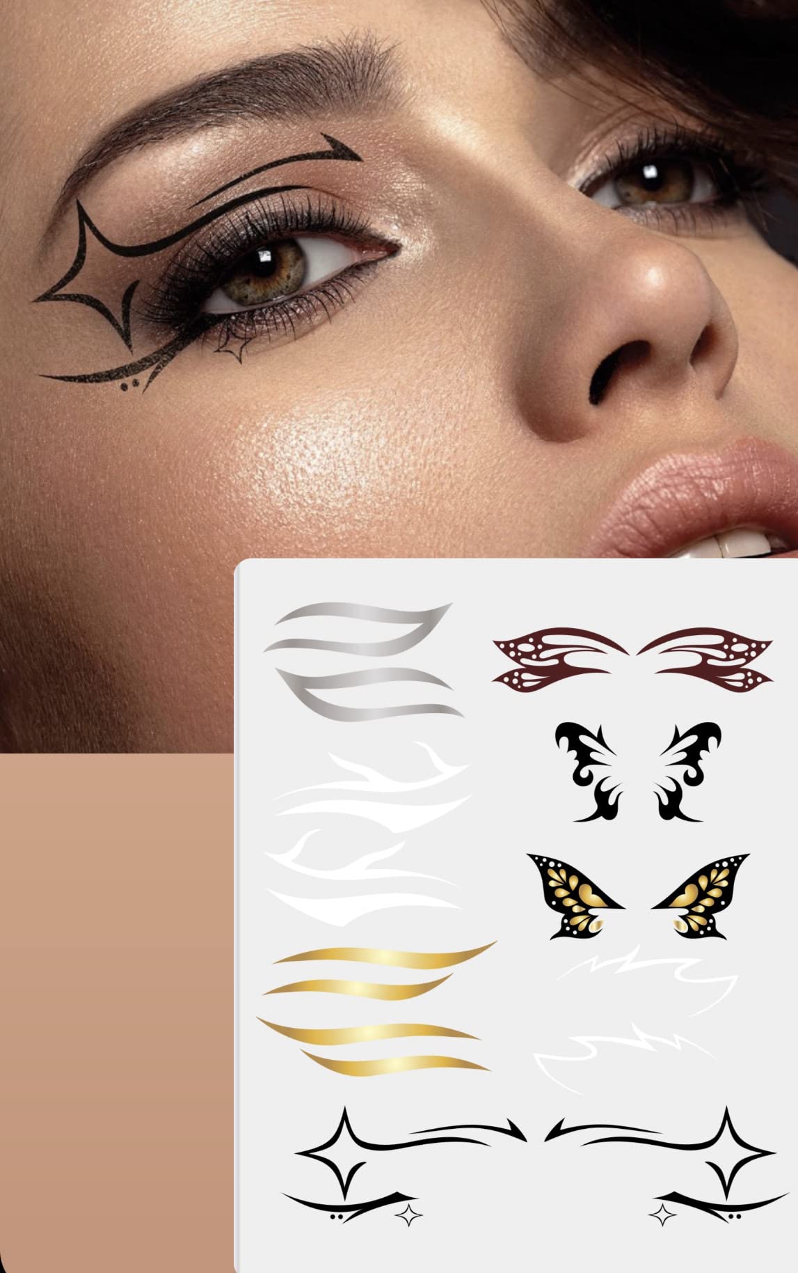 Butterfly Temporary Eye Liner Tattoo | Bookazine HK