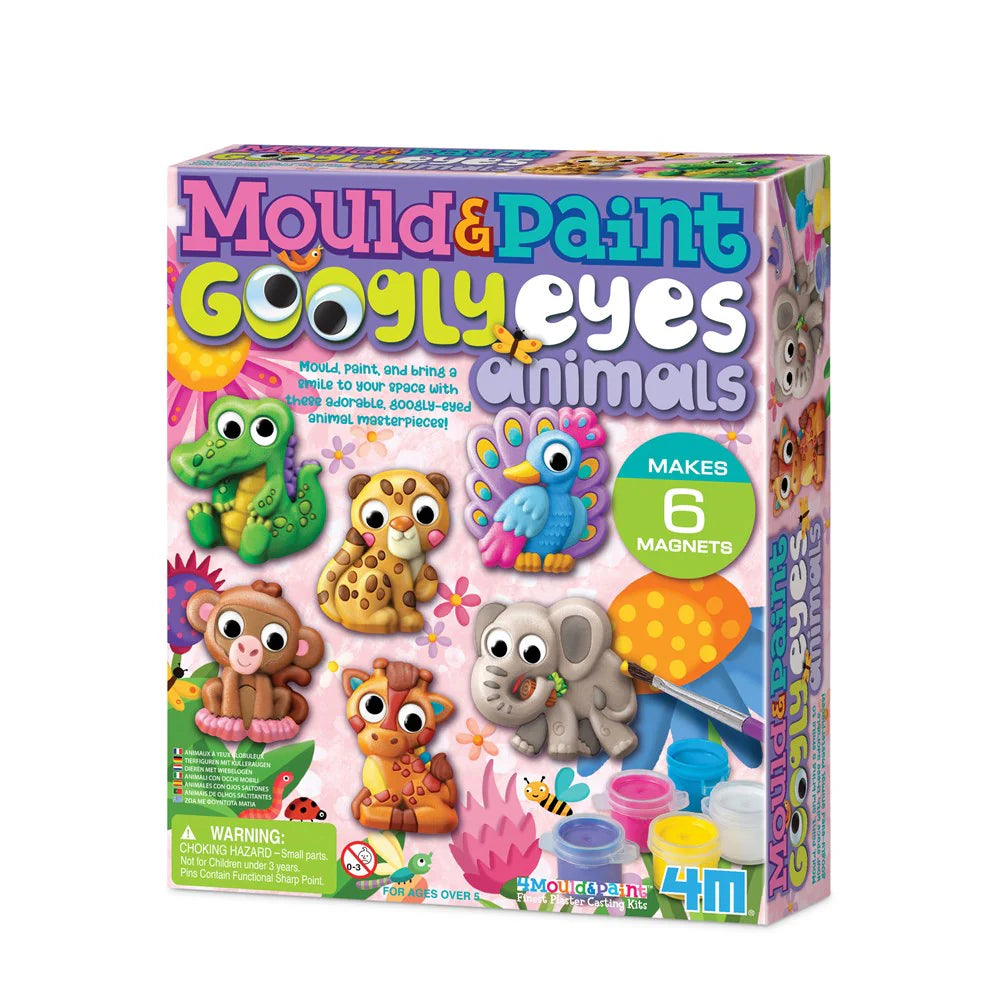 Mould & Paint Googly Eyes Animals | Bookazine HK