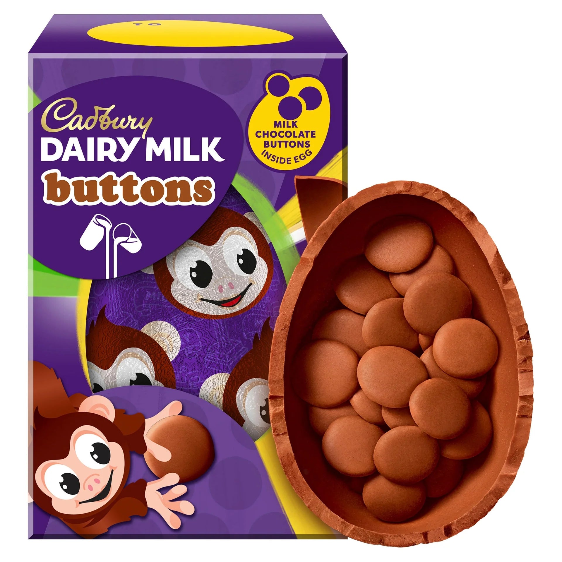 Cadbury Dairy Milk Buttons Egg 98G | Bookazine HK