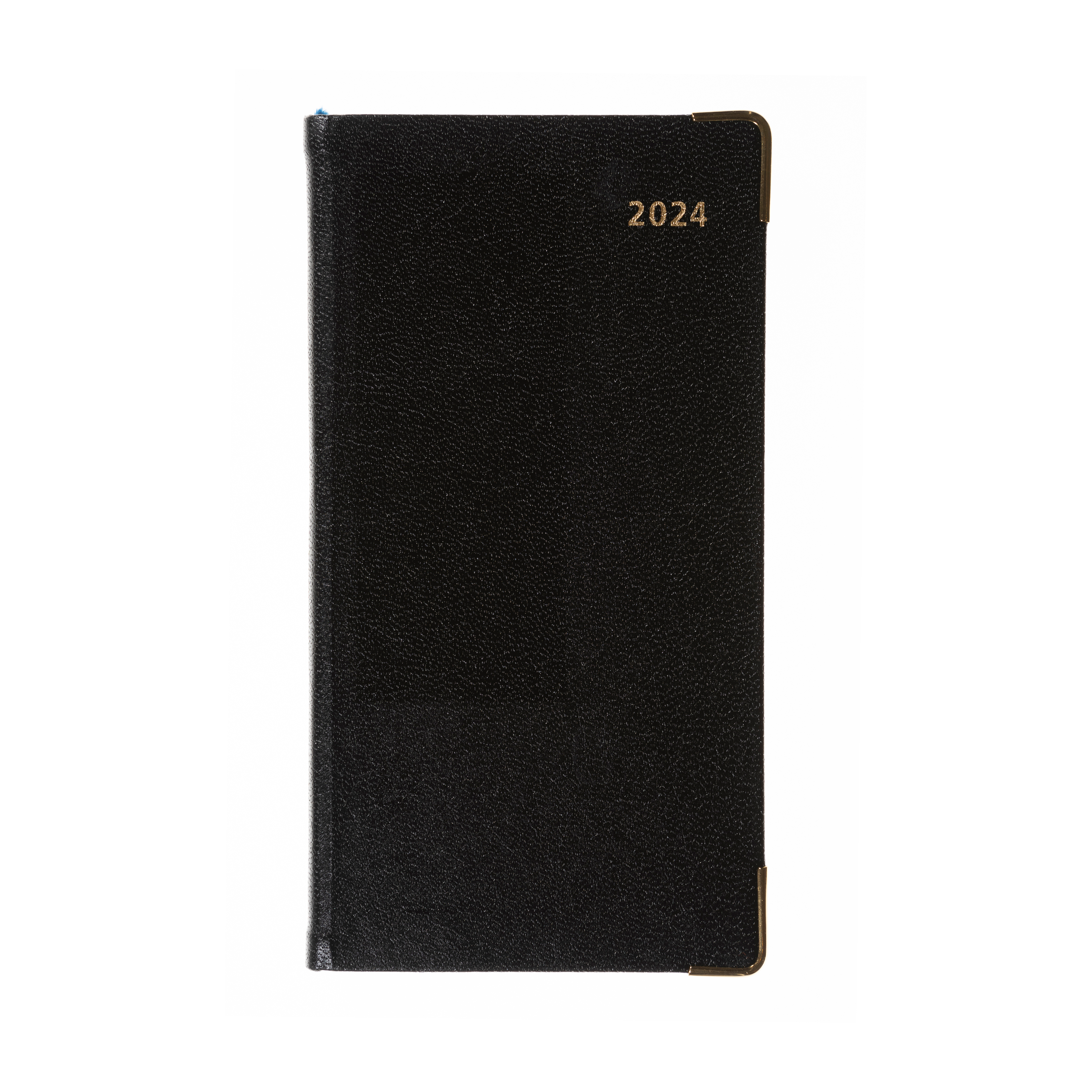2024 Slimchart Week-to-View Pocket Diary with Appointments Black