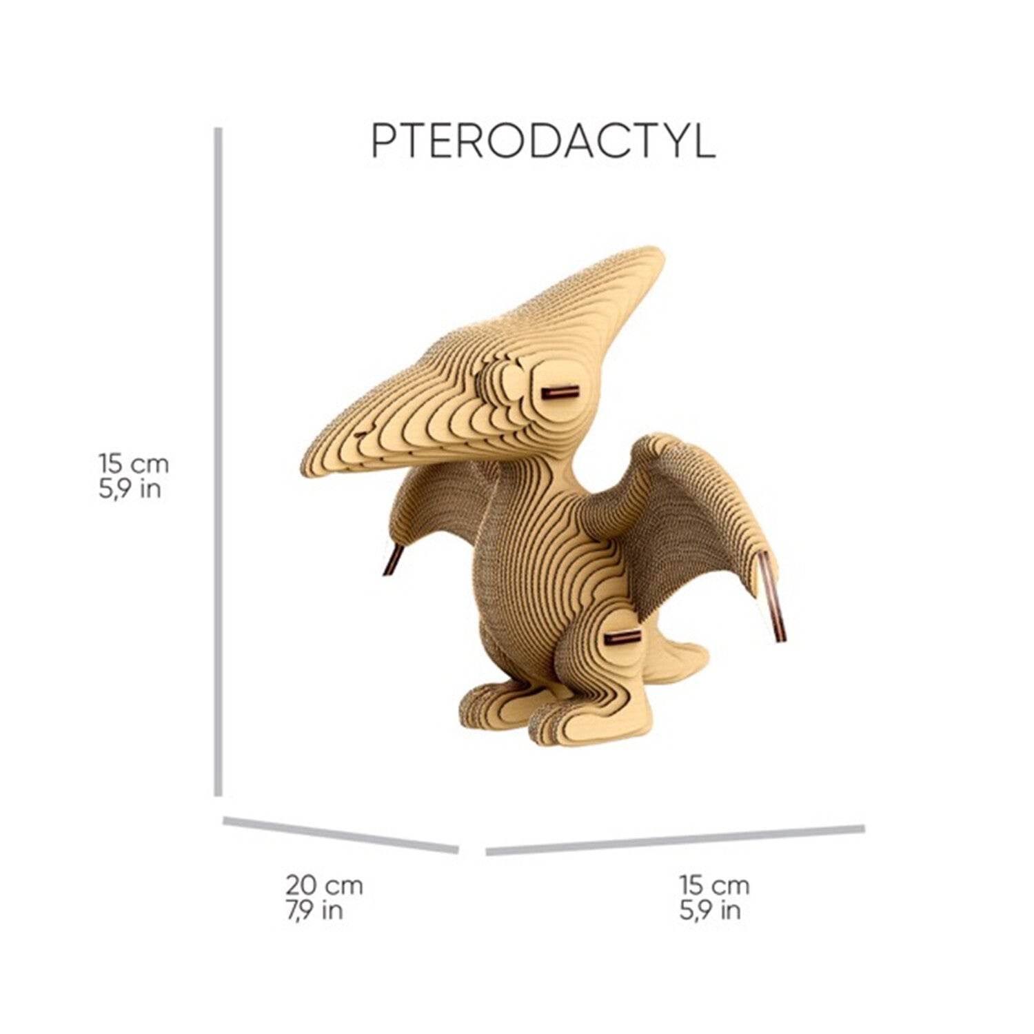 Cartonic 3D Puzzle Dinos Trio