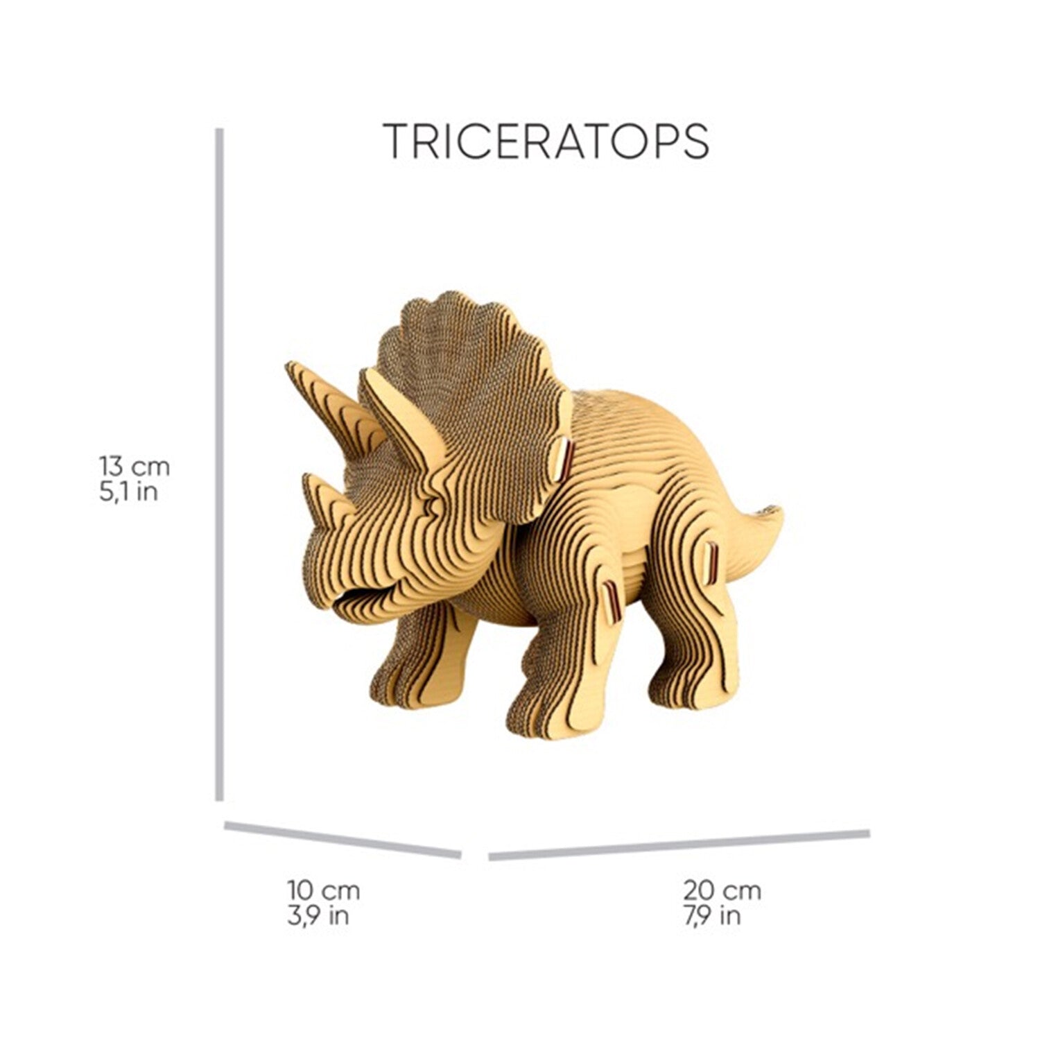 Cartonic 3D Puzzle Dinos Trio