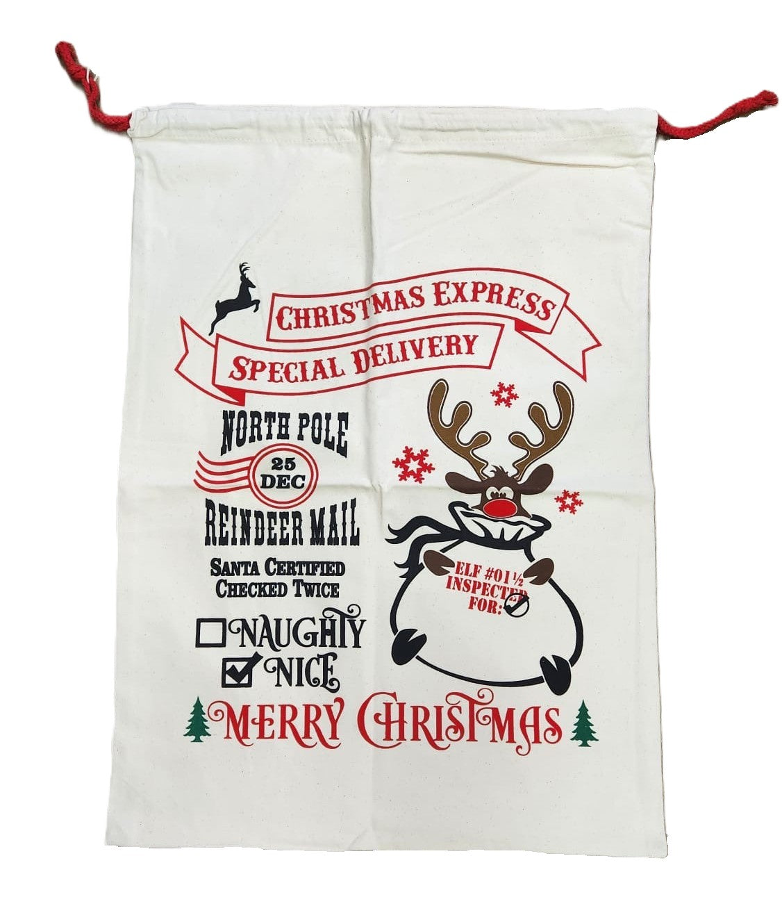 Christmas Express Santa Sack