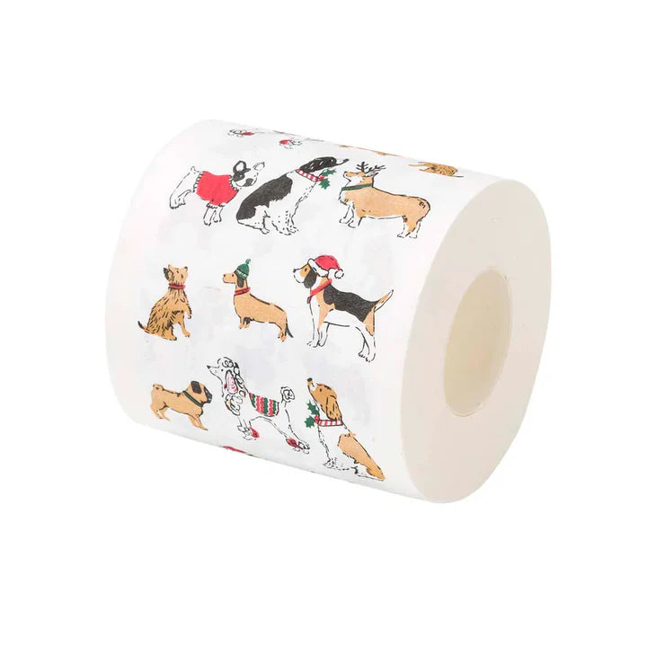 Christmas Festive Pooch Printed Toilet Roll | Bookazine HK
