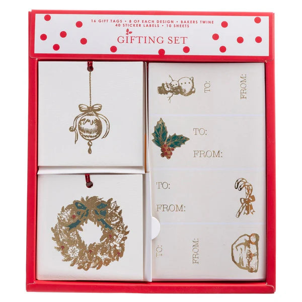 Christmas Icons Holiday Gift Tag & Label Set | Bookazine HK