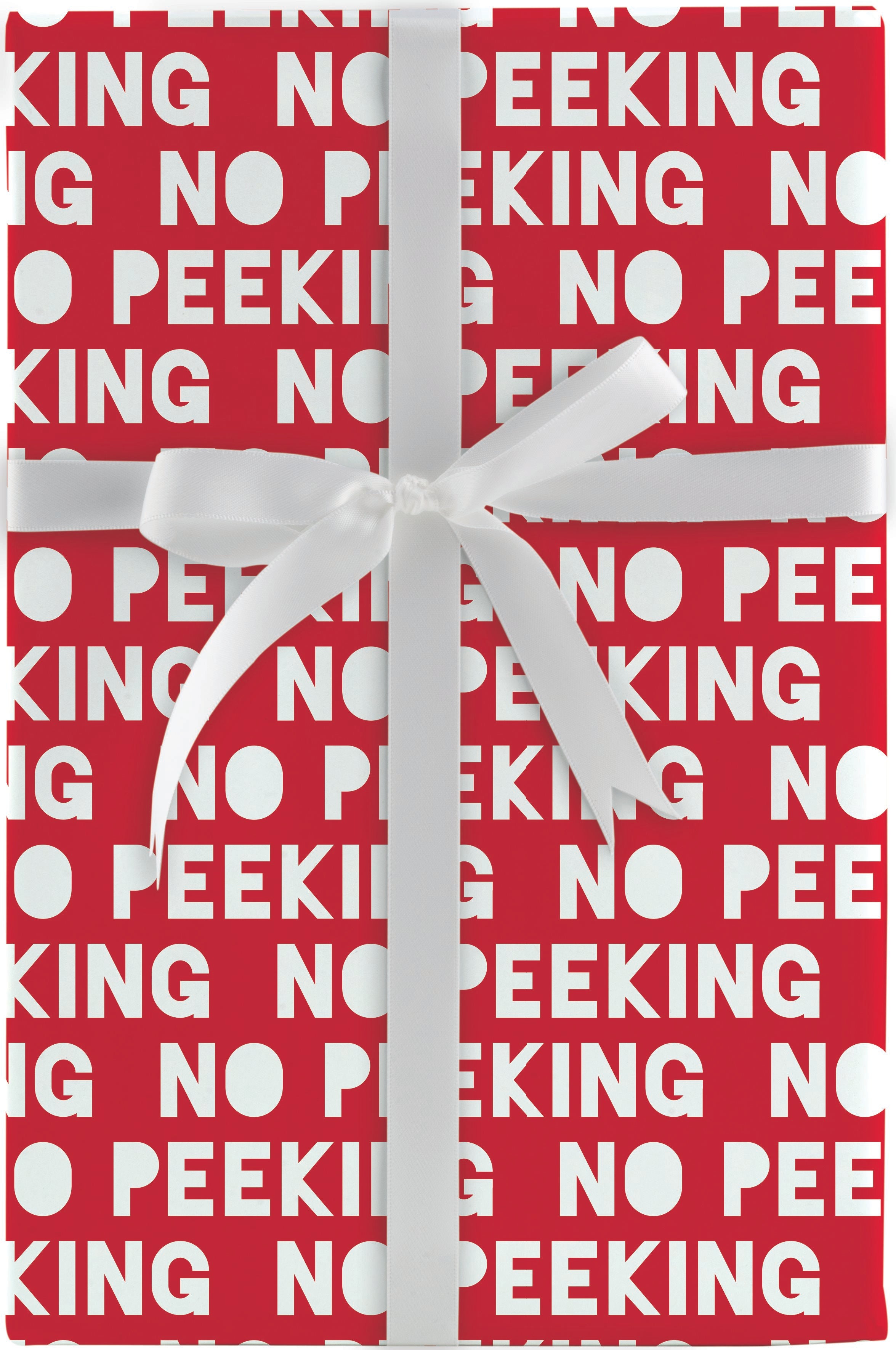 Christmas No Peeking GIft Wrap Jumbo 10Ft | Bookazine HK