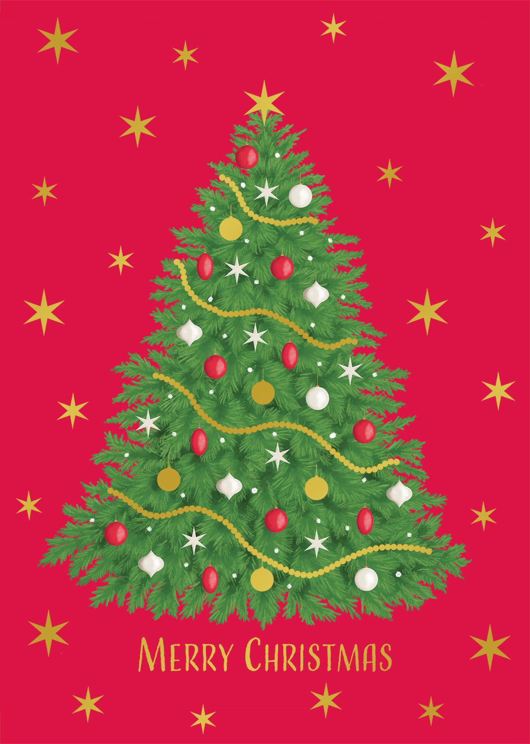 Christmas Tree Boxed Cards Pack Of 14 | Bookazine HK