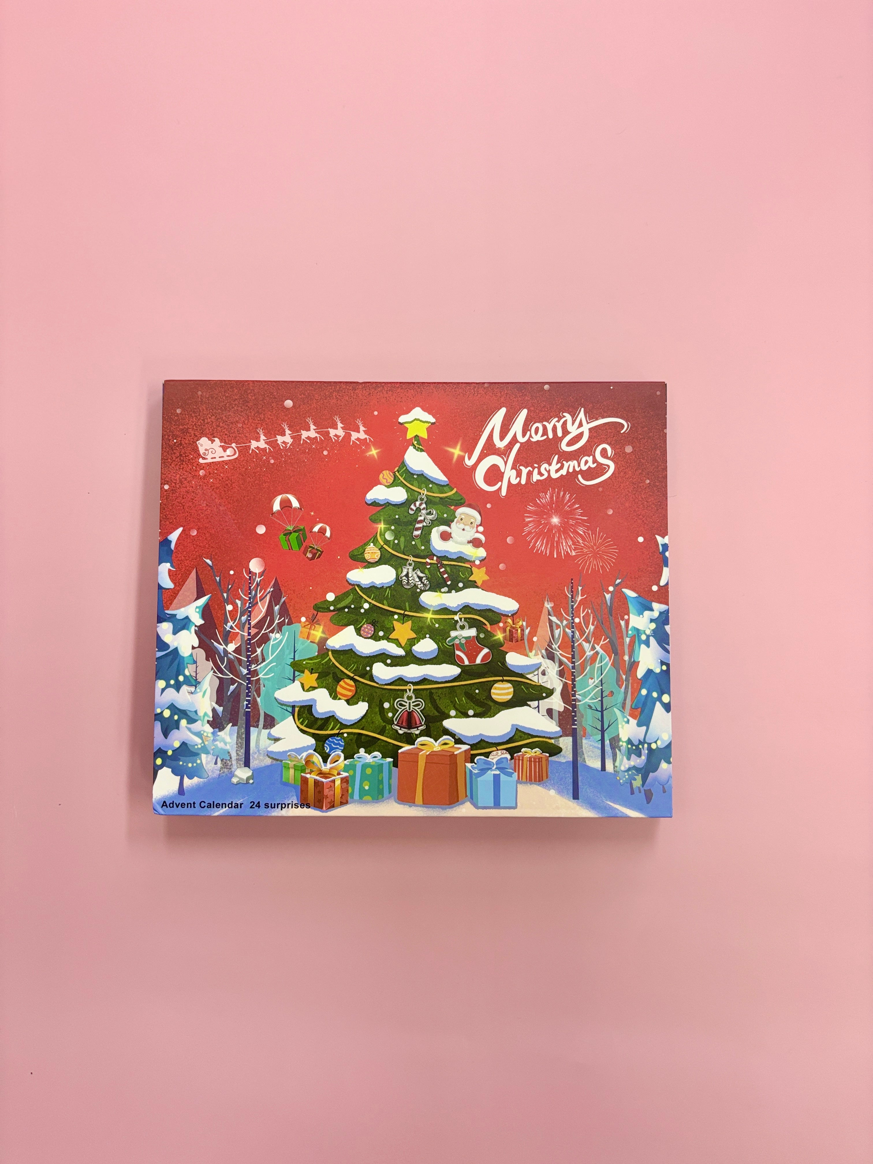 Christmas Tree Silver Charm Bracelet Advent Calendar | Bookazine HK