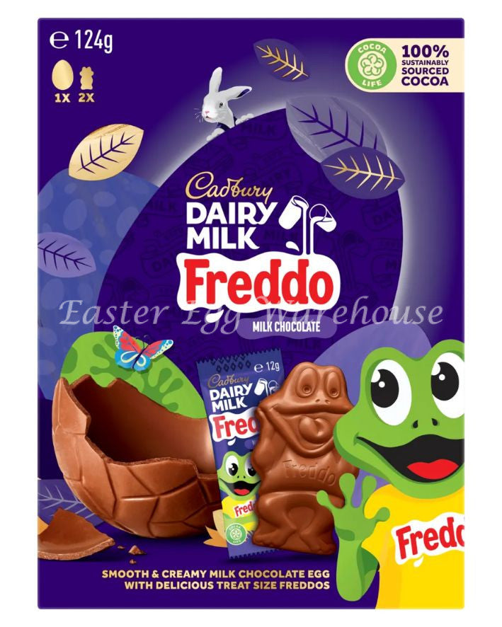 Cadbury Dairy Milk Freddo Egg Gift Box 124G | Bookazine HK