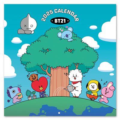 Bt21 Wall Calendar 2025 | Bookazine HK