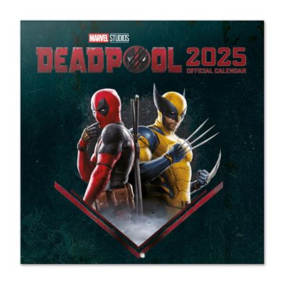 Marvel Deadpool Wall Calendar 2025 | Bookazine HK