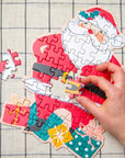 Santa Shaped Christmas Puzzle | Bookazine HK