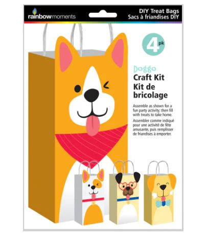 Doggo Diy Party Bags Assorted Pack of 4 | Bookazine HK