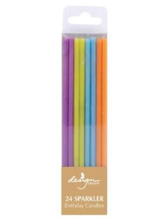 Slim Dazzle Cool Sparkler Candles Pack of 24 | Bookazine HK