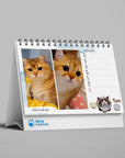Cat Weekly Desk Calendar 2026