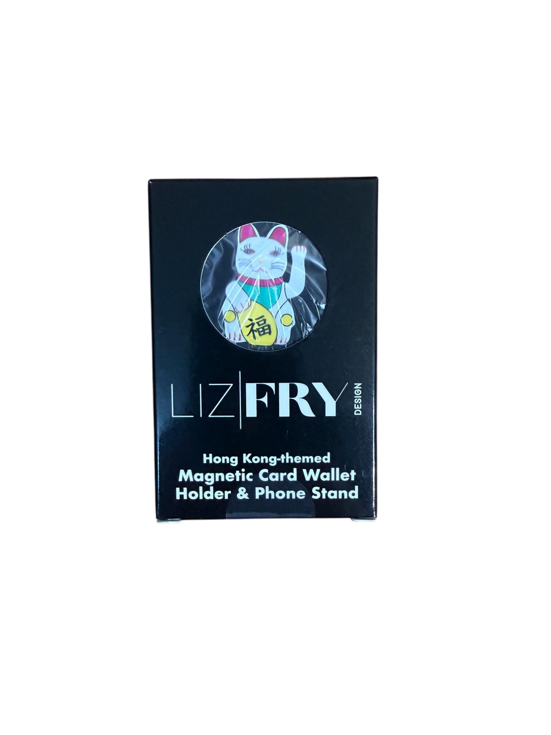 Lucky Cat Pop Wallet Magnetic Phone Card Holder | Bookazine HK