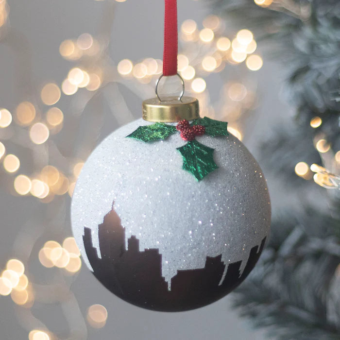 Christmas Pudding Glass Bauble | Bookazine HK