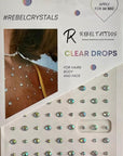 Clear Drops Temporary Face & Body Gems | Bookazine HK