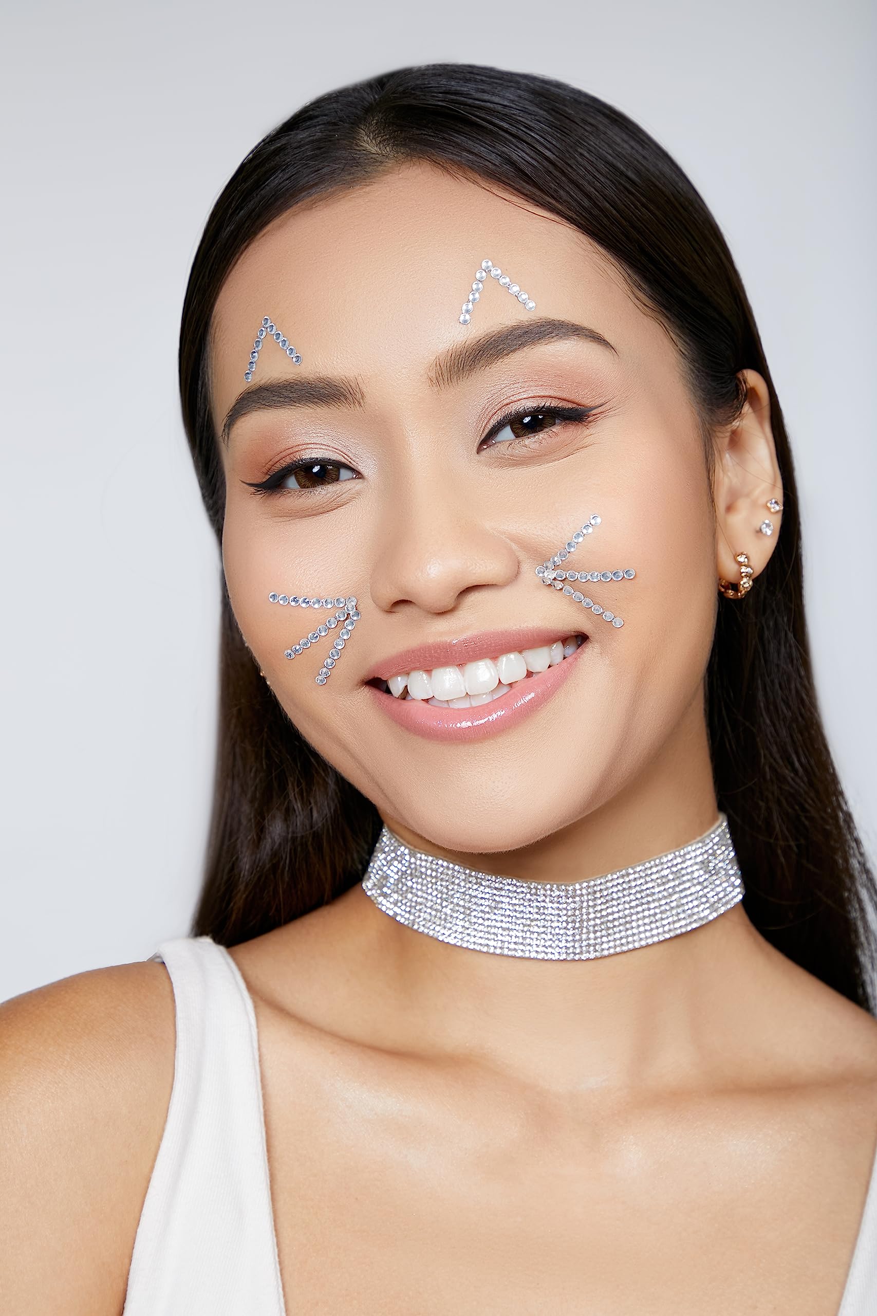 Clear Kitty Temporary Face Crystals & Gems | Bookazine HK