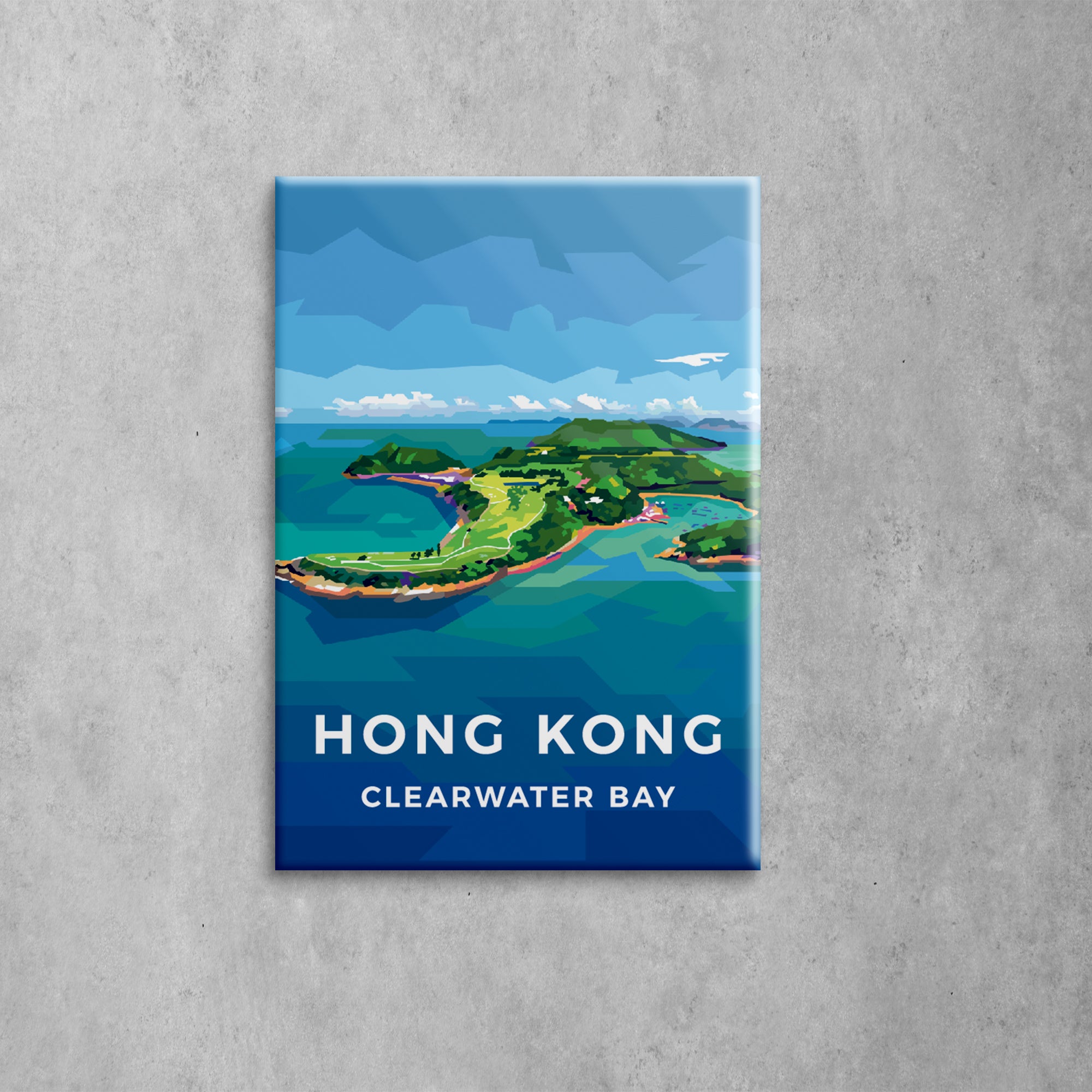 Clearwater Bay Magnet | Bookazine HK