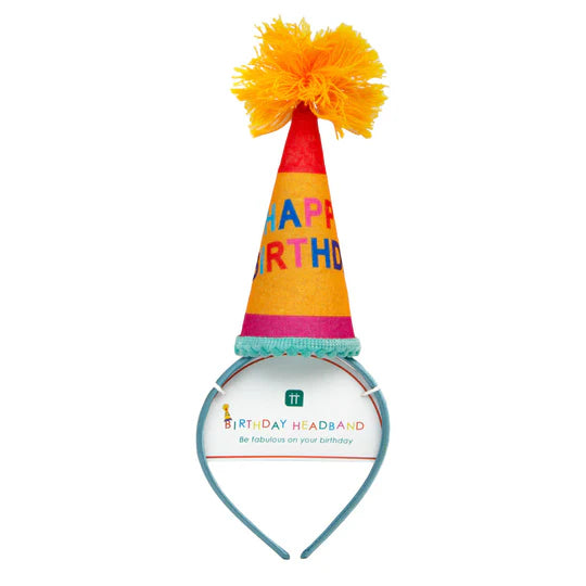 Colourful Birthday Party Hat Headband | Bookazine HK
