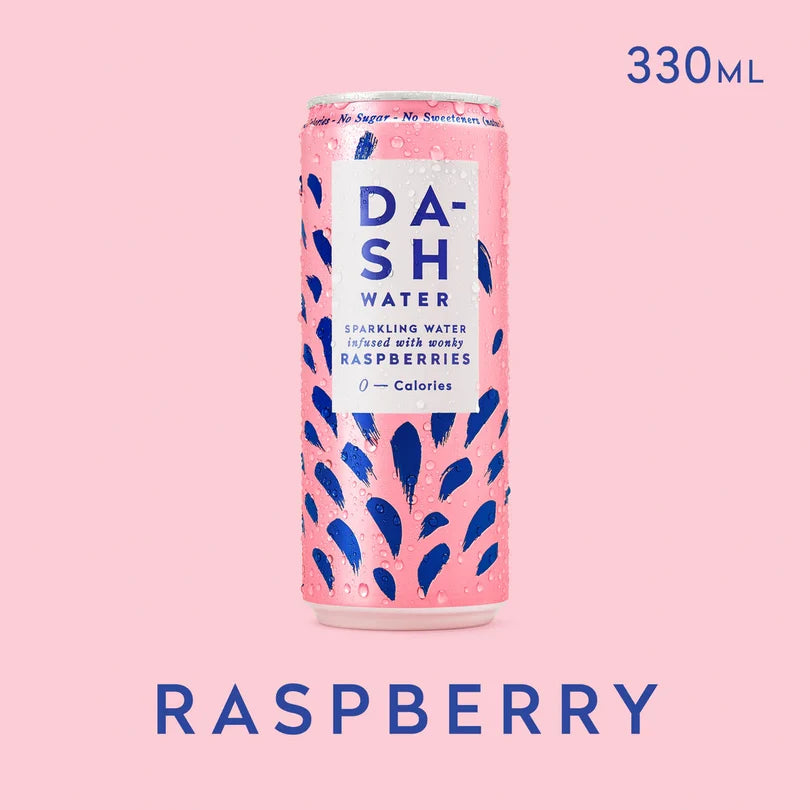Dash Sparkling - Raspberry 330Ml