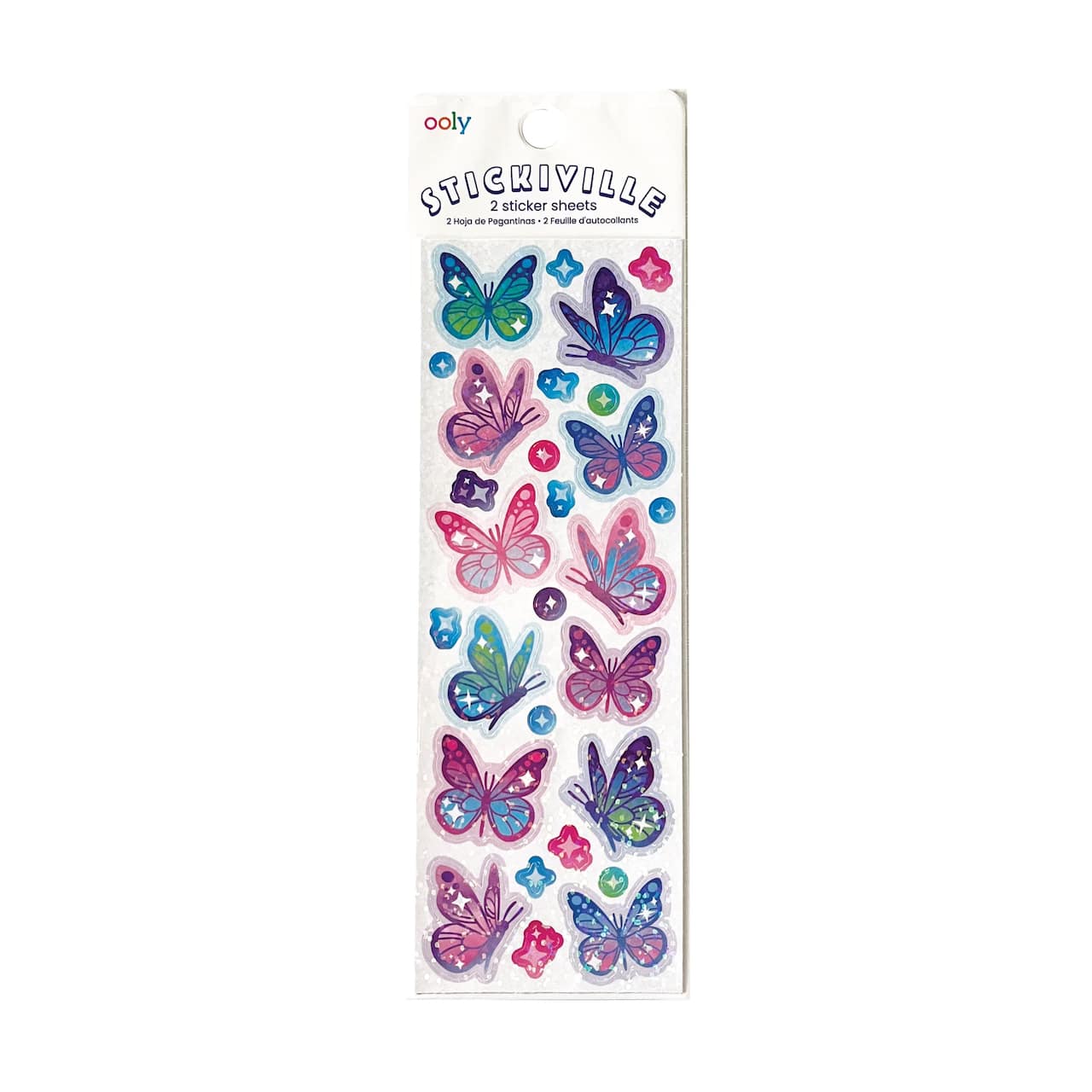 Stickiville Stickers Skinny: Glittery Butterfilies | Bookazine HK